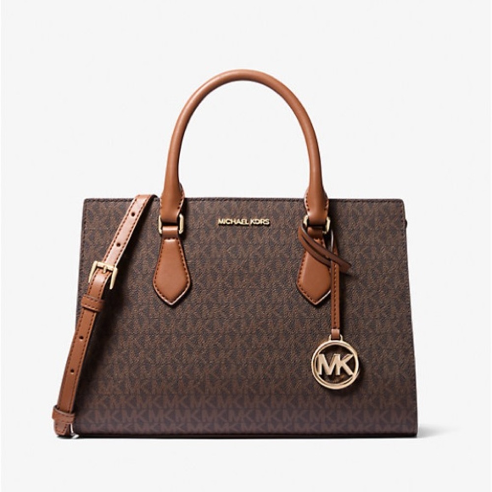 Sheila Medium Logo Satchel